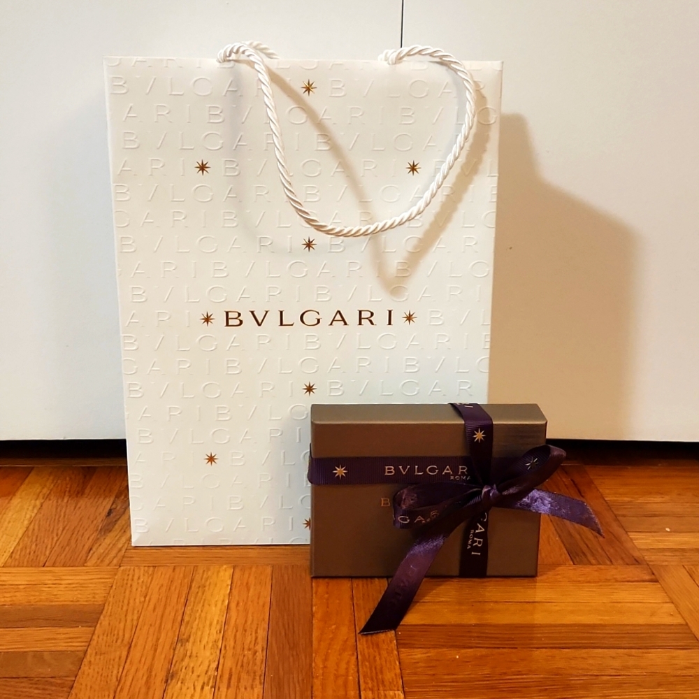 Bulgari Box & Shopping Bag